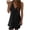 Black, variant on IROINNID Shift Dress For Women Fashion Casual Sleeveless Swing Solid Loose Sling Dress V-Neck Knee-Length Dress