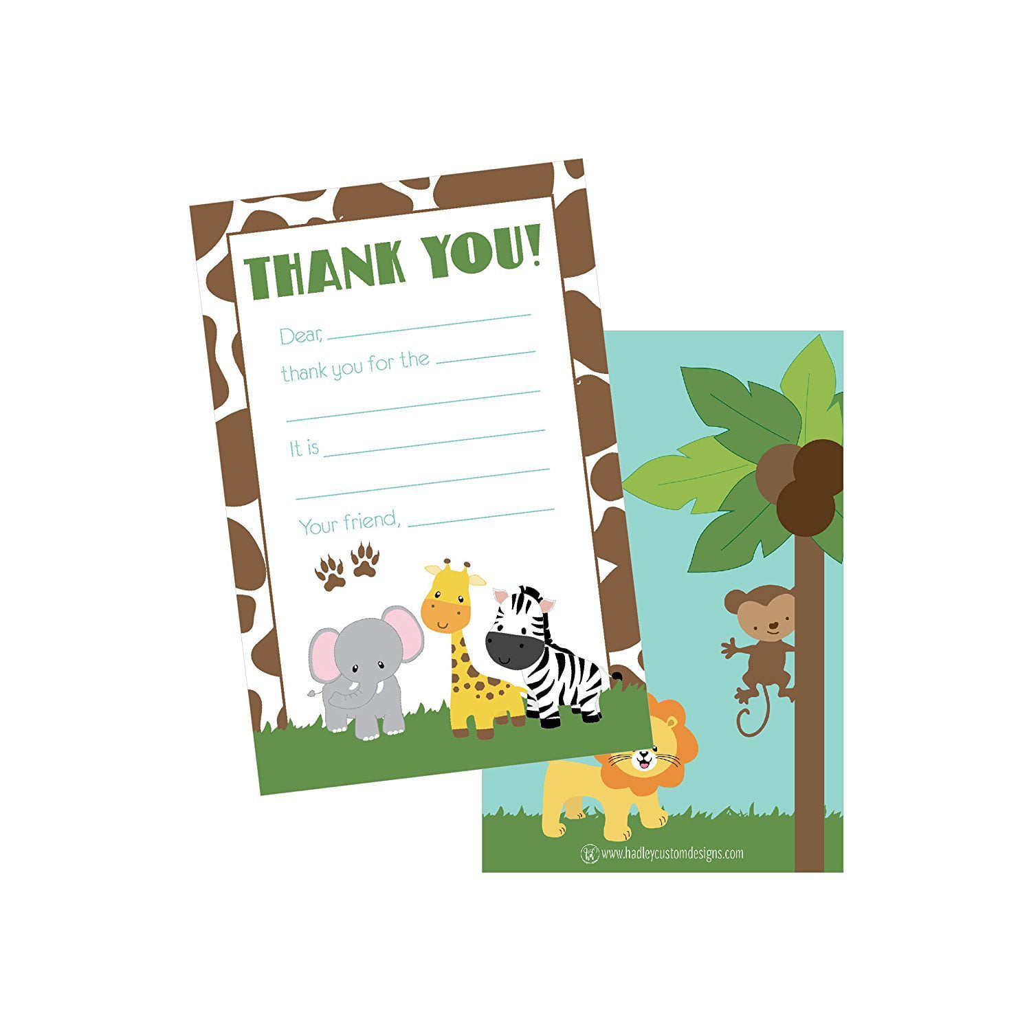 DINOSAUR CHILDRENS THANK YOU LETTERS NOTES X 10 PACK WITH ENVELOPES