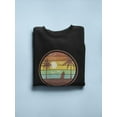 thumbnail image 3 of Sunset Of Miami Florida Sweatshirt Men -Image by Shutterstock, Male Medium, 3 of 4