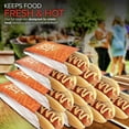 thumbnail image 5 of Printed Foil Hot Dog Bag Food Bag 3.5''x9''x1.5'' Perfect for Snack Bar, 5 of 11