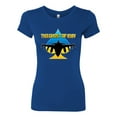 thumbnail image 2 of The Ghost Of Kyiv Womens Slim Fit Junior Tee, Royal, XX-Large, 2 of 4