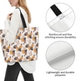 thumbnail image 3 of Balery Cute Cats Bolsa Tote Estilo Estético con Cremalleras, Bolsa de Hombro, Bolsa de Compras Grande y Plegable, 3 of 8