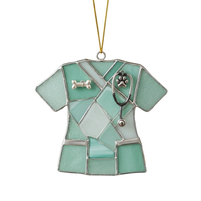 Adornos navideños de Chopper, árbol de Navidad, ropa de trabajo, decoración, colgante de acrílico, decoración colgante, decoraciones de jardín, decoraciones navideñas, decoraciones de Halloween.
