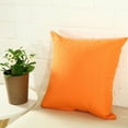 thumbnail image 7 of Yesbay Plain Solid Color Throw Pillow Case Home Sofa Linen Cotton Square Cushion Cover, 7 of 7