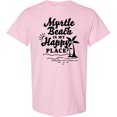 thumbnail image 3 of Inktastic Myrtle Beach is My Happy Place with Palm Trees T-Shirt, 3 of 5