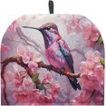 thumbnail image 1 of Yuosegray Pink Hummingbird Tea Cosy Cover of Teapots Tea Pot Dust Cover with Elastic Band Insulated Kettle Cover Breakfast Warmer for Home Kitchen Decorative Accessories, 1 of 1