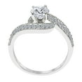 thumbnail image 2 of 1 Ct. Diamond Engagement Ring In 14k Solid White Gold, 2 of 6