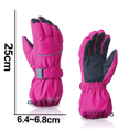 thumbnail image 2 of Guantes de esquí de cinco dedos impermeables para niños jóvenes Guantes cálidos para niños MFZFUKR CPB-US-XD373-4, 2 of 5