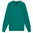 thumbnail image 1 of Lyle & Scott Chandail en Molleton à Col Rond Brodé pour Hommes, 1 of 5