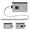 Grey, variant on Blocking Small Wallet for Women, Minimalist Men Slim Zip Card Lanyard Wallet,Credit Card Holder RFID Blocking Small Card Case