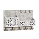 thumbnail image 1 of Colgador de llaves de pared con ganchos, organizador de de madera rústica para colgar en pared, ideal para pasillo, sala de estar y entrada., 1 of 9