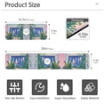 thumbnail image 3 of Yayeee Faucet Mat for Kitchen Sink 30" Diatomite Long Splash Guard Pad, Boat Seaside, 3 of 7