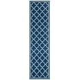 thumbnail image 3 of Safavieh Amherst Trina Geometric Runner Rug, Navy/Beige, 2'3" x 13', 3 of 10