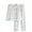 White#8, variant on Tnhcen Women's Winter Cute Print Pajama Set Flannel Fleece Lined Sleepwear Long Sleeve Top Elastic Waist Pants 2-Piece Set M-XL Multiple Colors Available Beige