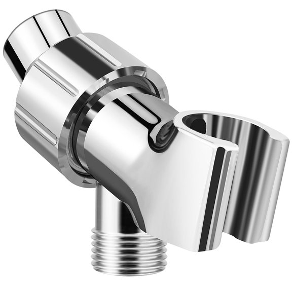 Soporte para cabezal de ducha MAYYAYA ajustable, giratorio 360°, cromado