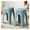 Style-3, variant on Plastic Stackable Stool Set of 4 Portable Nesting Stools Stackable Backless Barstools Multipurpose School Classroom Decoration Furniture Stools