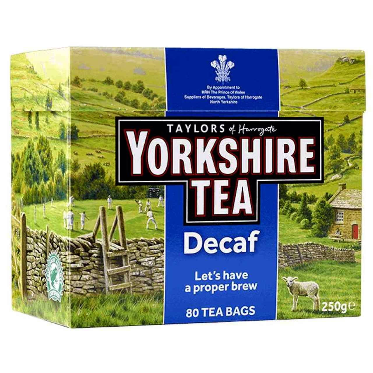 Taylors of Harrogate Yorkshire Decaf Tea 80 bags 3 pack (250g