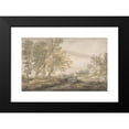 thumbnail image 2 of Aelbert Cuyp 18x12 Black Modern Framed Museum Art Print Titled - Landscape with Trees (1635-91), 2 of 5