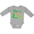 thumbnail image 3 of Inktastic My Nani Loves Me Grandson Dinosaur Boys Long Sleeve Baby Bodysuit, 3 of 5