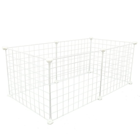 Raindrops Cat Enclosure Iron Wire for Pets 1 Set