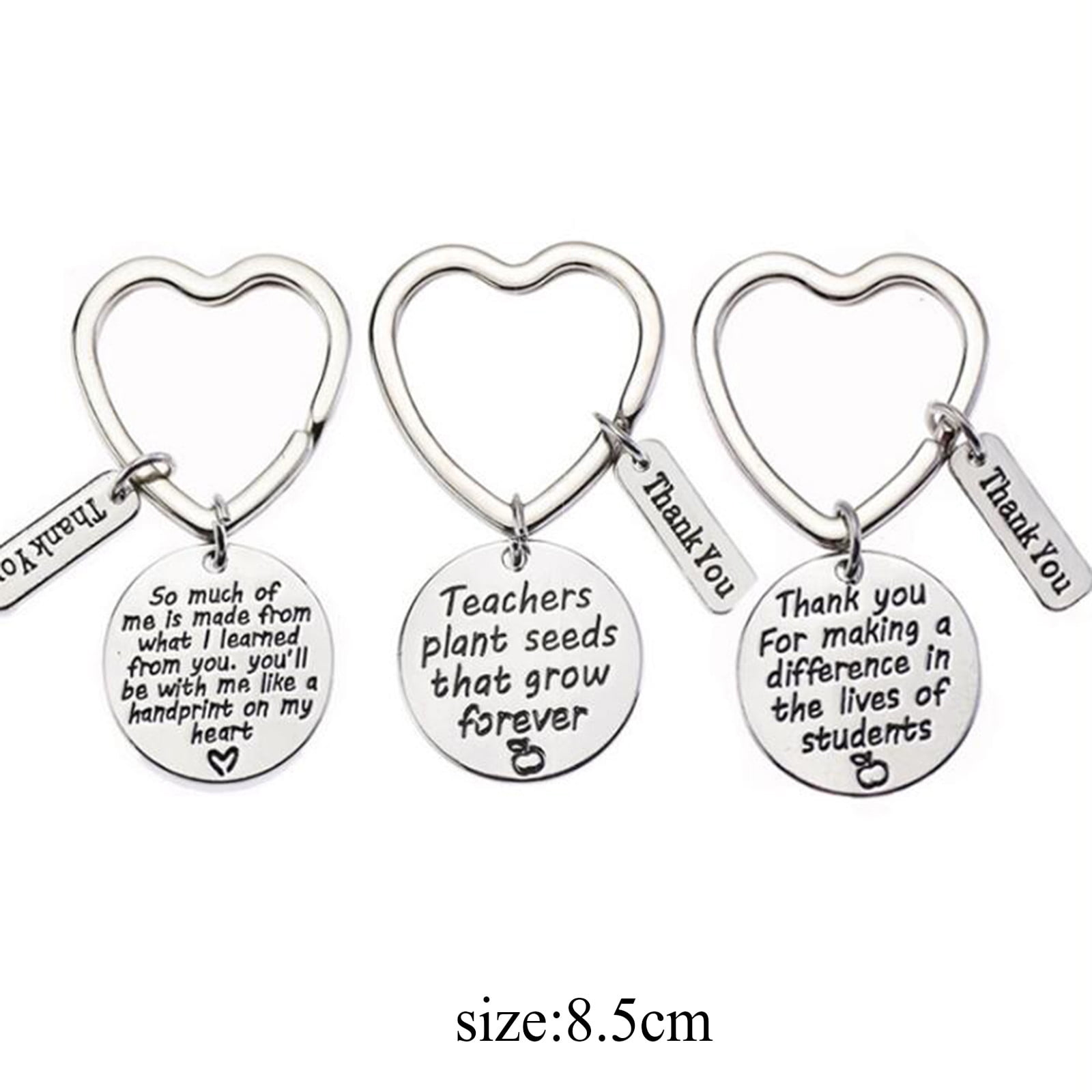 Details about   Teachers gifts great teacher keychain teaching is a work of heart key ring #104 
