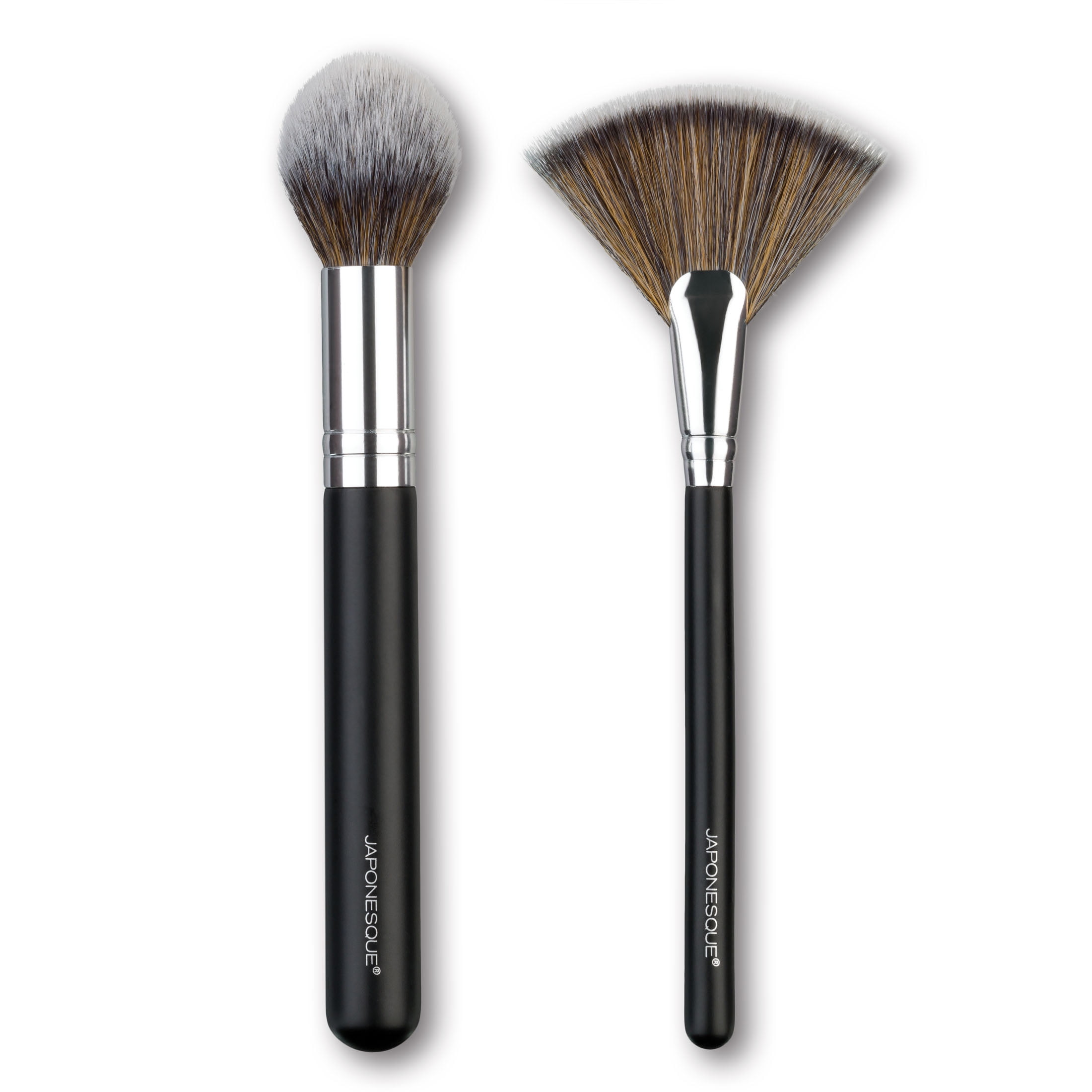 Japonesque Highlighting Duo Makeup Brush Set, 2-Piece