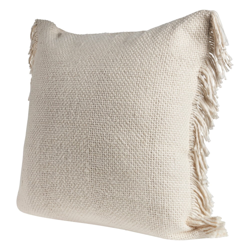 Ox Bay Austin Hand-Stitched Distressed Organic Cotton Pillow Cover, 20" X 20"