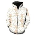 thumbnail image 1 of Sudadera con capucha y cremallera con estampado abstracto para hombre, gran oferta 2024, ropa de calle informal de primavera, genial, divertida y de gran tamaño, con capucha, 1 of 6