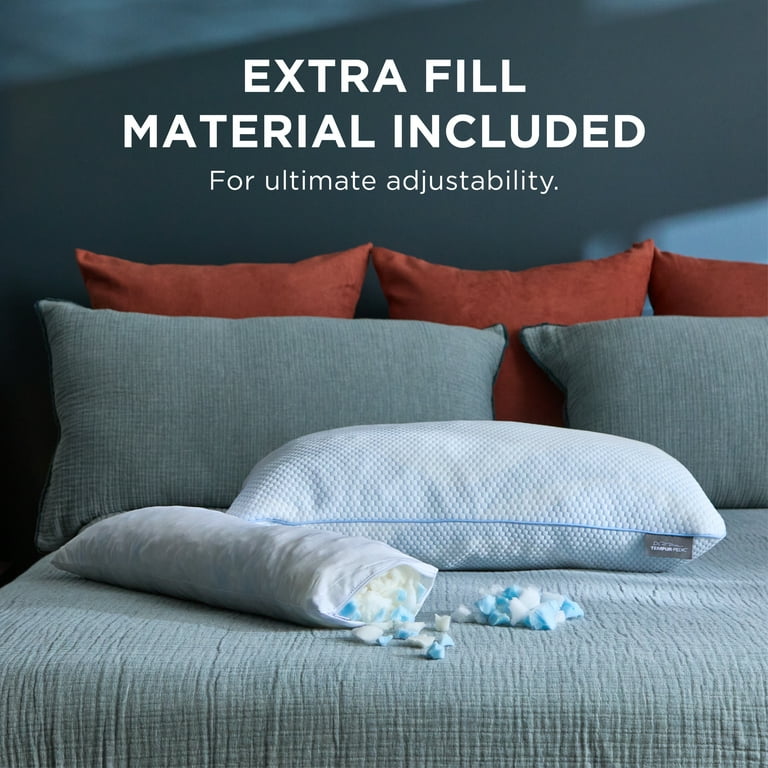 Tempur-Pedic Custom Comfort Pillow - Adjustable Firmness - Walmart.com
