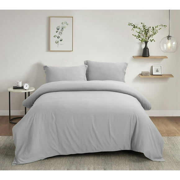 Ultra Soft Solid Duvet Cover Set