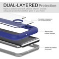 thumbnail image 2 of FYBTO Compatible with Samsung Galaxy A20 Case, Samsung A20 Case with Tempered Glass Screen Protector [2 Pack], 360 Full Body Shockproof Hybrid Bumper Crystal Clear Phone Cases Cover for A20, 2 of 5