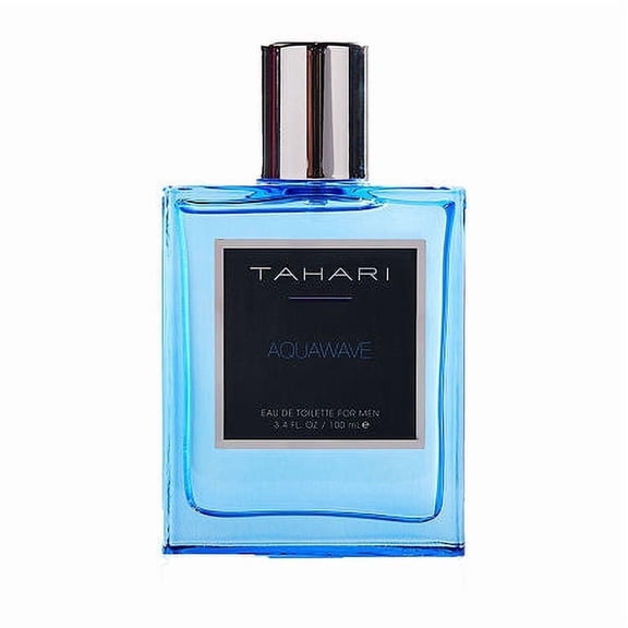 Tahari Aquawave Eau De Toilette, Men's Fragrance Spray, Cologne for Him, 3.4 fl oz / 100 ml, 1 Piece