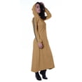 thumbnail image 2 of Moomaya Womens Long Sleeve Pullover Hoodie Maxi Dress Pockets Casual Long Dresses, 2 of 7