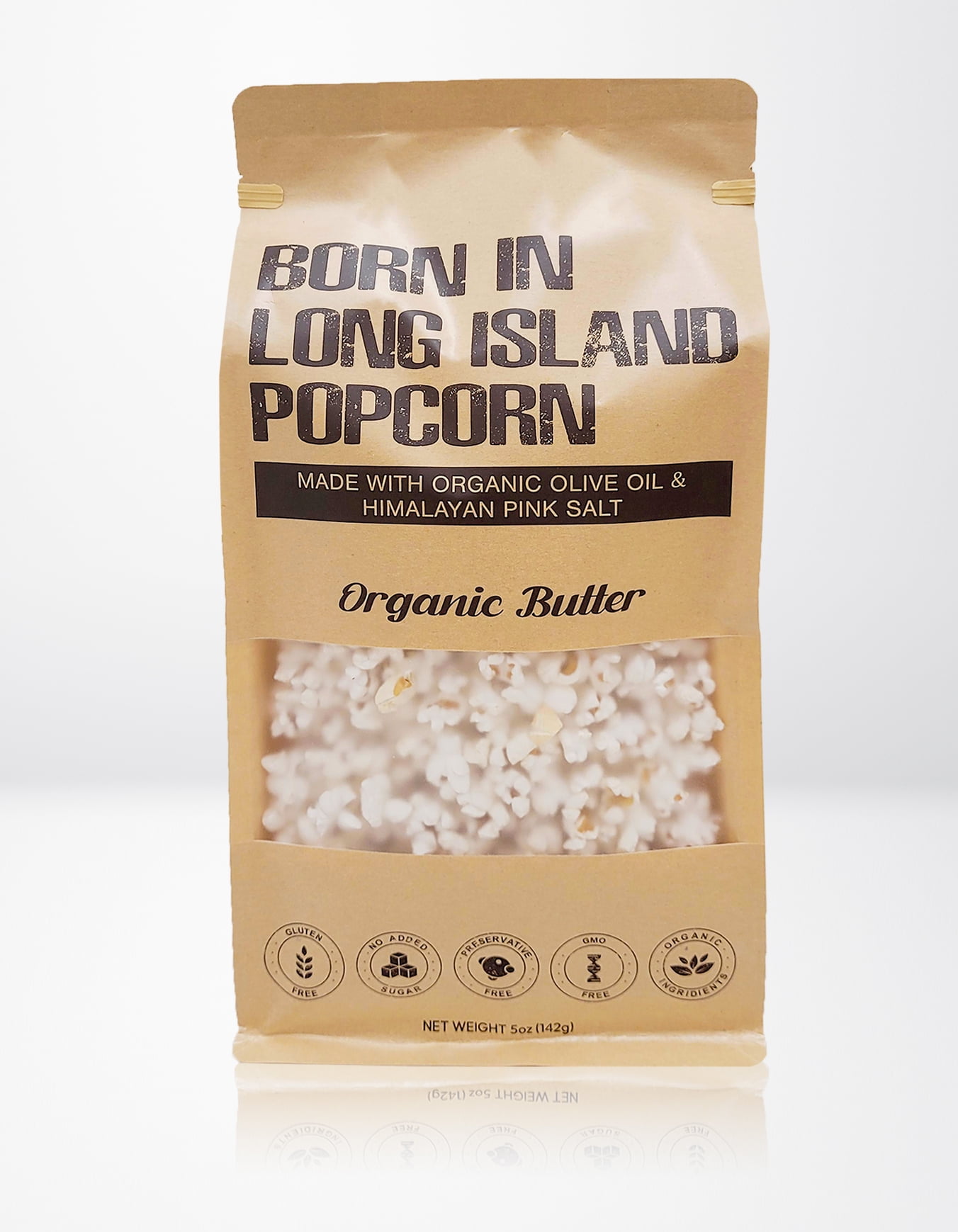 Born in Long Island Popcorn | Variety Pack (pack of 3), 5 oz | Gluten Free, Non-GMO, Preservative Free, Organic Ingredients.