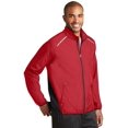 thumbnail image 4 of Port Authority Zephyr Reflective Hit Full Zip Jacket-2XL (Rich Red/ Deep Black), 4 of 6