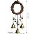 thumbnail image 2 of Blessing Bells Witch Door Charm - Evil Eye Wind Chimes, Witchcraft Decor, Hanging Door Charm, Perfect for Protecting Home & Adding Witchy Boho Decor, 11.8*4.1in, Multicolor, 2 of 6