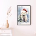 thumbnail image 2 of 5D DIY Oso Navidad Del 40x60cm Blanco, 2 of 9