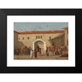 thumbnail image 2 of Richard Dadd 18x14 Black Modern Framed Museum Art Print Titled - Caravanserai at Mylasa in Asia Minor, 2 of 5