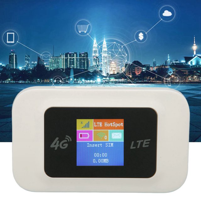 Hotspot WiFi móvil 4G LTE enrutador móvil 4G LTE fácil de conectar para el hogar para viajes