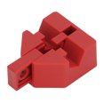 thumbnail image 3 of Circuit Breaker Lockout, Double Pole Circuit Breaker Lockout Nylon Material 58x47x25mm Fireproof Insulated  For Work, 3 of 8