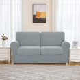 thumbnail image 2 of Ensembles de Housses de Sofa 2024 7 Pcs Housse Extensible pour Canapé Housses de Coussins de Dossier (Sofa Bordeaux), 2 of 6