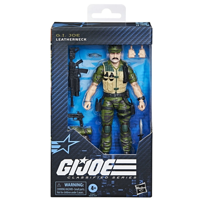 G.I. Joe, Action Figure, #148 Leatherneck, 6” with 8 Accessories