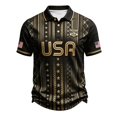 thumbnail image 3 of 2026 New USA Soccer Jersey Men United States National Team Shirt, United States Jersey Soccer, Resistant Crew Neck Short Sleeve Football Tee for Sports Casual Daily Use for Adult(Hot Pink, XL), 3 of 5