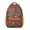 Orange-40, variant on Abstract Dog Art School Bag - Breathable Mesh & Padded Back for Comfort