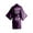 Dark Purple, variant on Elegant Solid Color Rhinestone Bride Bathrobe For Women Silk Like Wedding Morning Gown Bridal Makeup Robe For Bridal Parties And Celebrations