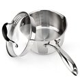 thumbnail image 1 of AVACRAFT Stainless Steel Saucepan with Glass Lid, 1 of 5