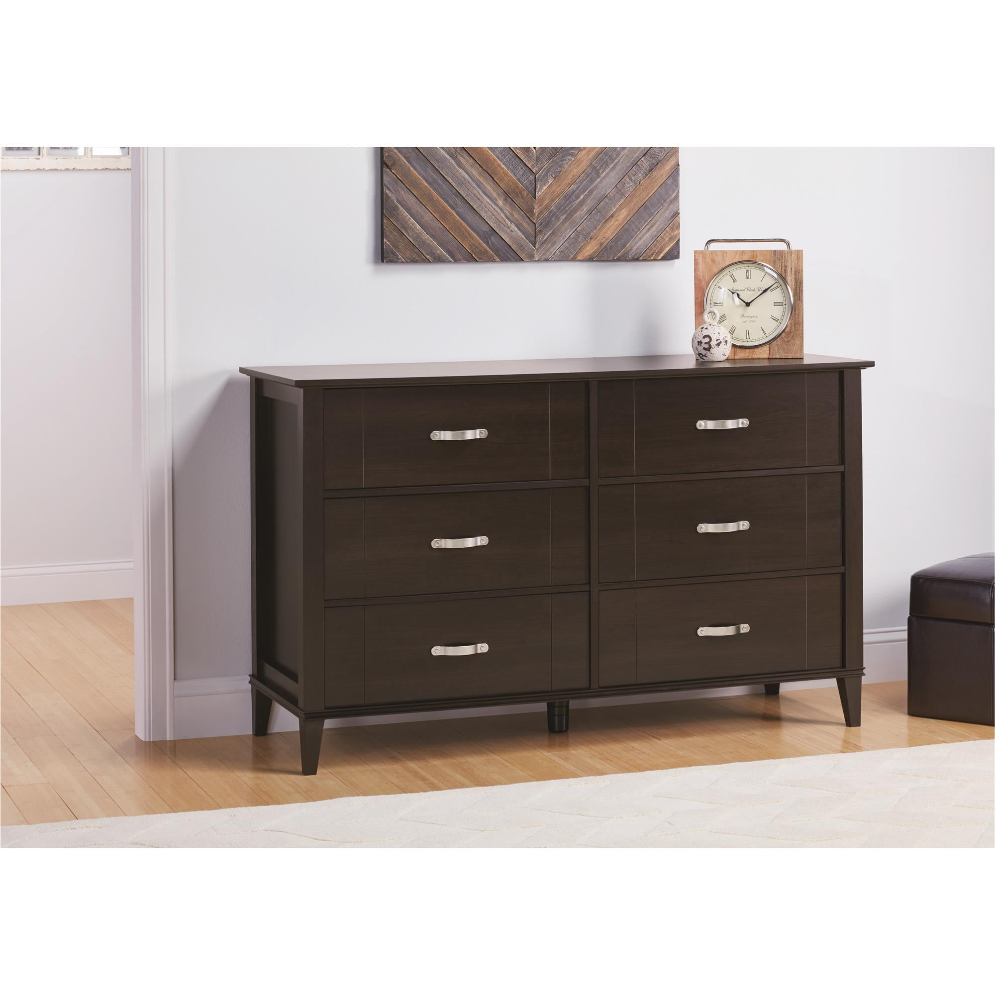 Generic Ameriwood Home Quinn 6 Drawer Dresser, Multiple Colors