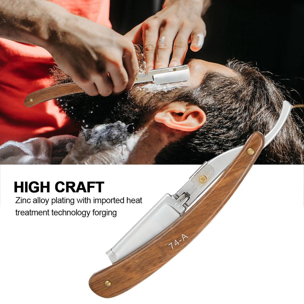 OTVIAP Face Shaving Tool, Straight Razor,Classic Straight Razor Beard