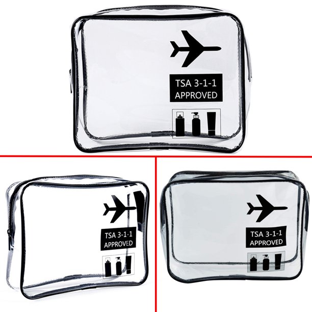 Goory Goory Waterproof Transparent Cosmetic Bags Storage Pouch Makeup ...