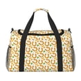 thumbnail image 1 of Fotbe Happy St. Patrick's Day Bolsa de Viaje con Estampado, Bolsa de Fin de Semana para Mujer con Compartimento para Zapatos, Bolsa de Gimnasio con Bolsillo Húmedo, 1 of 7